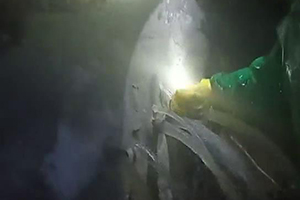 江苏消防水池堵漏现场